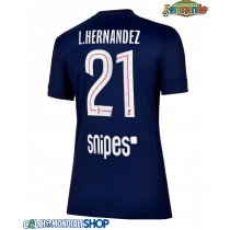Maglie da calcio Paris Saint-Germain Lucas Hernandez #21 Prima Maglia Femminile 2025-26 Manica Corta